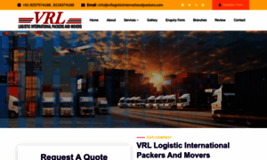 Vrllogisticinternationalpackers.com thumbnail