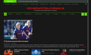 Vrouwenvoetbaljournaal.nl thumbnail