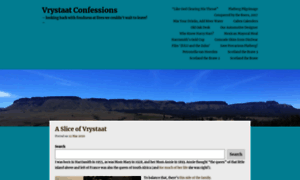 Vrystaatconfessions.wordpress.com thumbnail