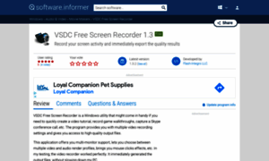 Vsdc-free-screen-recorder.software.informer.com thumbnail