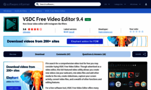 Vsdc video editor free edition