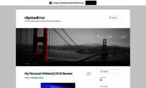 Vsyntaxerror.wordpress.com thumbnail