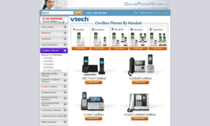 Vtech.onlinephonestore.com thumbnail