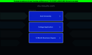Vtu-results.com thumbnail