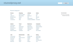 Vtunnelproxy.net thumbnail