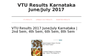 Vturesults.net.in thumbnail