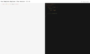Vue-template-explorer.now.sh thumbnail