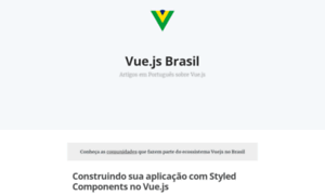 Vuejs-brasil.com.br thumbnail