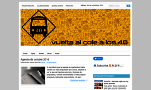 Vueltaalcolealos40.blogspot.com thumbnail
