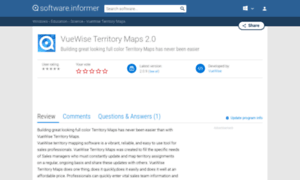 Vuewise-territory-maps.software.informer.com thumbnail