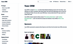 Vuex-orm.org thumbnail