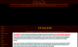 Vulgate.org thumbnail