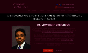 Vvenkatesh.com thumbnail