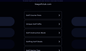 Vwgolfclub.com thumbnail