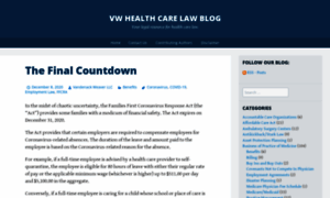 Vwhealthlaw.wordpress.com thumbnail