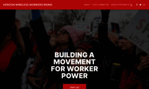 Vzwworkersrising.org thumbnail