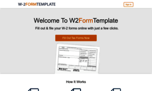 W2formtemplate.com thumbnail