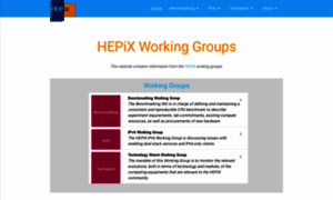 W3.hepix.org thumbnail