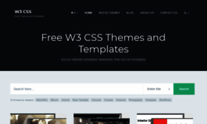 W3cssthemes.com thumbnail