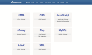 W3webtutorial.com thumbnail