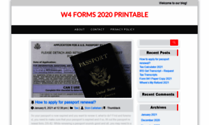 W4forms2021printable.com thumbnail