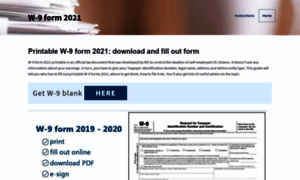 W9-form-2021-printable.com thumbnail