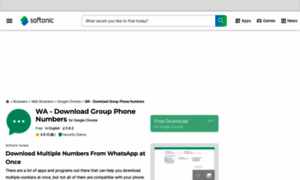 Wa-download-group-phone-numbers.en.softonic.com thumbnail