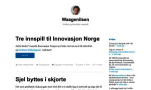 Waagenilsen.wordpress.com thumbnail