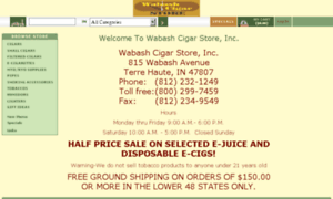 Wabash-cigar.com thumbnail