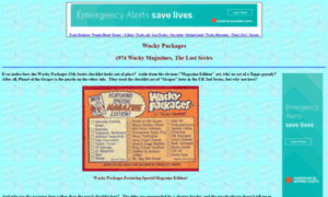 Wacky-packages.org thumbnail