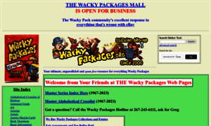 Wackypackages.org thumbnail