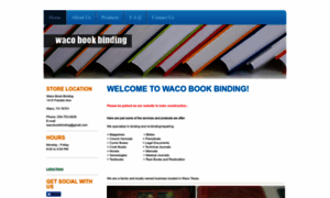 Wacobookbinding.com thumbnail