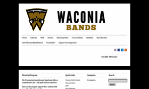 Waconiabands.com thumbnail