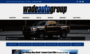 Wadeautogroup.com thumbnail