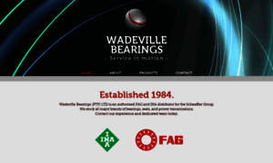Wadevillebearings.co.za thumbnail
