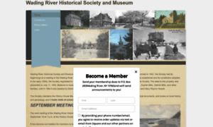 Wadingriverhistoricalsociety.weebly.com thumbnail