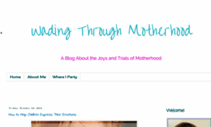 Wadingthroughmotherhood.com thumbnail