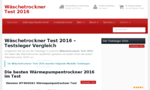 Waeschetrockner-test.de thumbnail