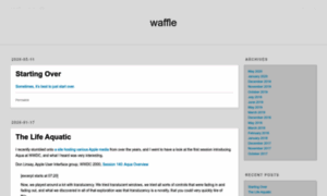 Wafflelog.net thumbnail