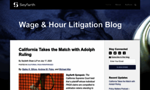 Wagehourlitigation.com thumbnail