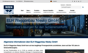 Waggonbau-niesky.com thumbnail