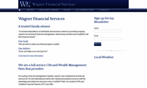 Wagnerfinancial.biz thumbnail