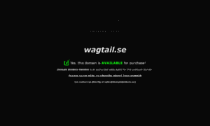 Wagtail.se thumbnail