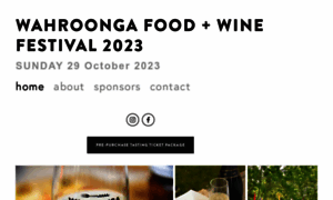Wahroongafoodandwinefestival.com.au thumbnail