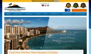 Waikikibeachrentals.com thumbnail