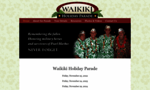 Waikikiholidayparade.com thumbnail