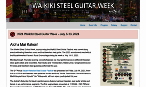 Waikikisteelguitarweek.com thumbnail