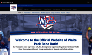 Waiteparkbaberuth.sportngin.com thumbnail