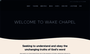 Wakechapelchurch.org thumbnail