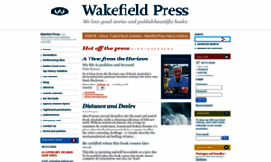 Wakefieldpress.com.au thumbnail